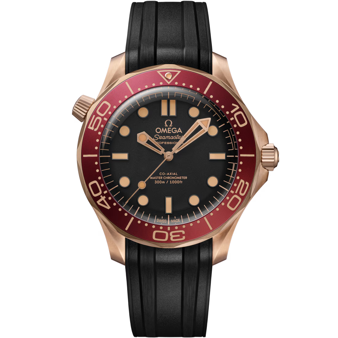 Omega Seamaster Diver Bronze Gold Men's Watch 42mm 210.92.42.20.01.003