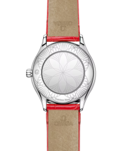 Alternative view of Omega De Ville Mini Trésor 26 mm White Dial with Diamonds Stainless Steel Strap 428.18.26.60.04.003