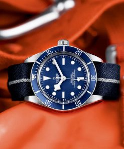 Alternative view of TUDOR Black Bay 58 39mm Navy Blue Dial & Bezel Automatic Fabric Strap Watch M79030B-0003
