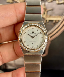 Alternative view of Omega Constellation Ladies' Selection 25mm steel �?yellow gold on steel �?yellow gold 131.25.25.60.55.002