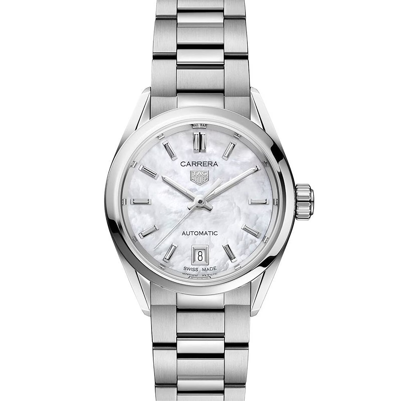 TAG Heuer Carrera Three-Hand 29mm Automatic Ladies Watch WBN2410.BA0621 - Image 5