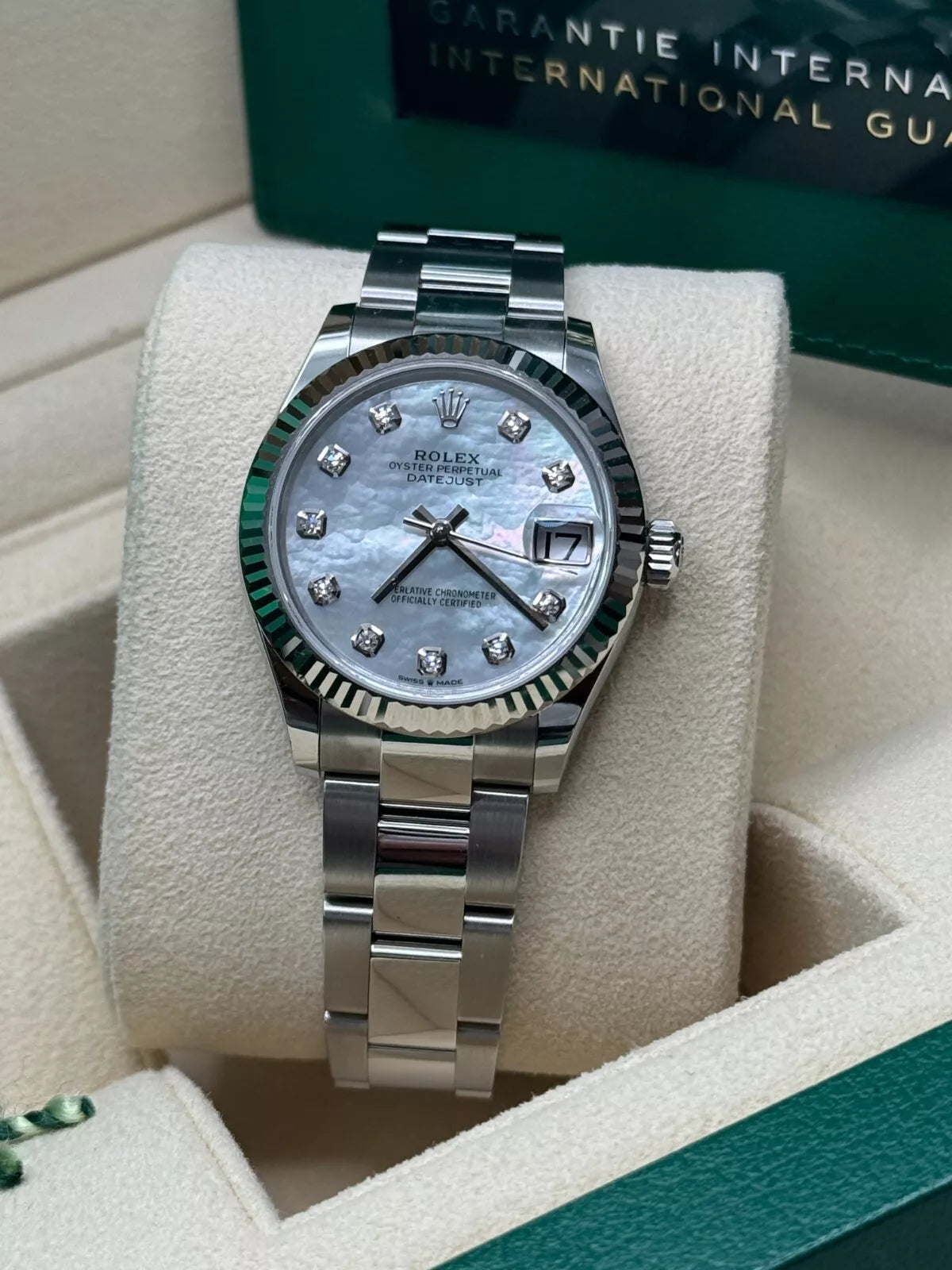 Rolex Datejust m278274-0005/0006 31mm Mother-of-Pearl 31mm Dial Oyster Watch - Image 5