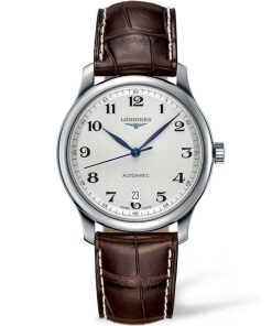 Longines Men's L2.628.4.78.3 Master Collection Brown Leather Watch