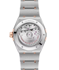 Alternative view of Omega Constellation 39mm Silver Dial Stainless Steel and Sedna�?18k Rose Gold Bracelet 131.20.39.20.02.001