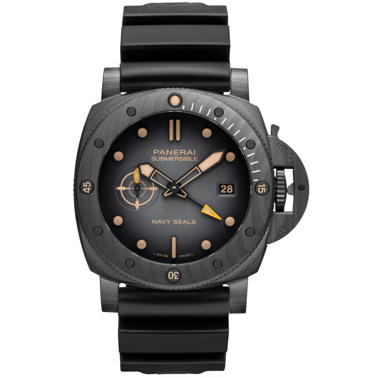 Panerai Submersible QuarantaQuattro GMT Navy SEALs Carbotech�?44mm PAM01513 - Image 5