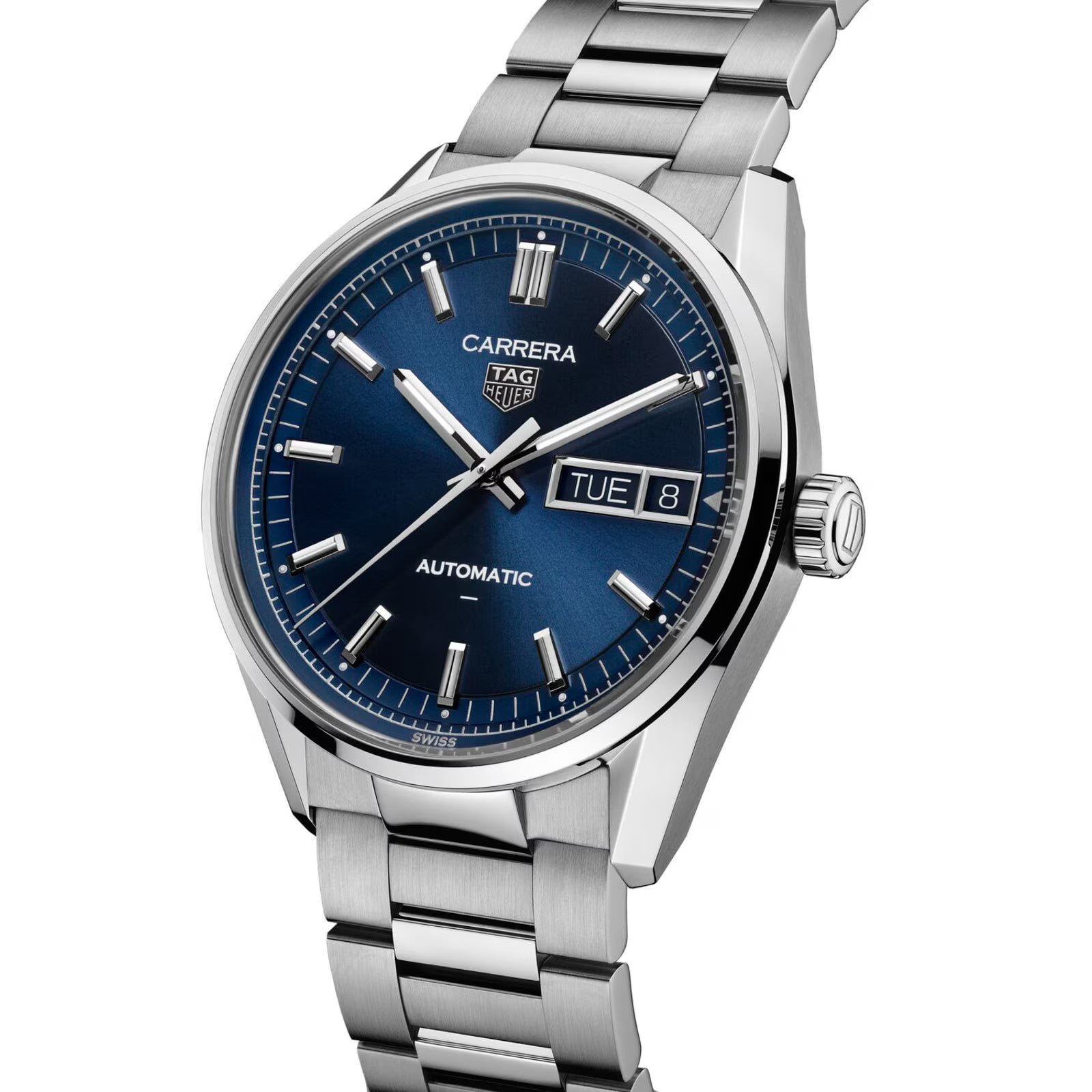 TAG Heuer Carrera Day-Date 41mm Mens Watch Blue WDA2112.BA0043 - Image 3