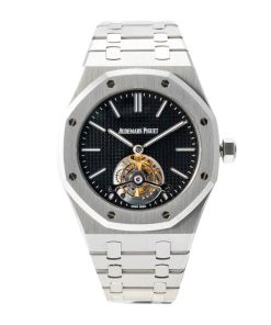Audemars piguet Royal Oak Selfwinding Tourbillon 41MM Black Dial Watch