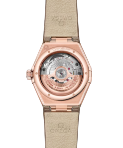 Alternative view of Omega Constellation Ladies' Selection 29mm Sedna�?gold on leather strap 131.58.29.20.52.002