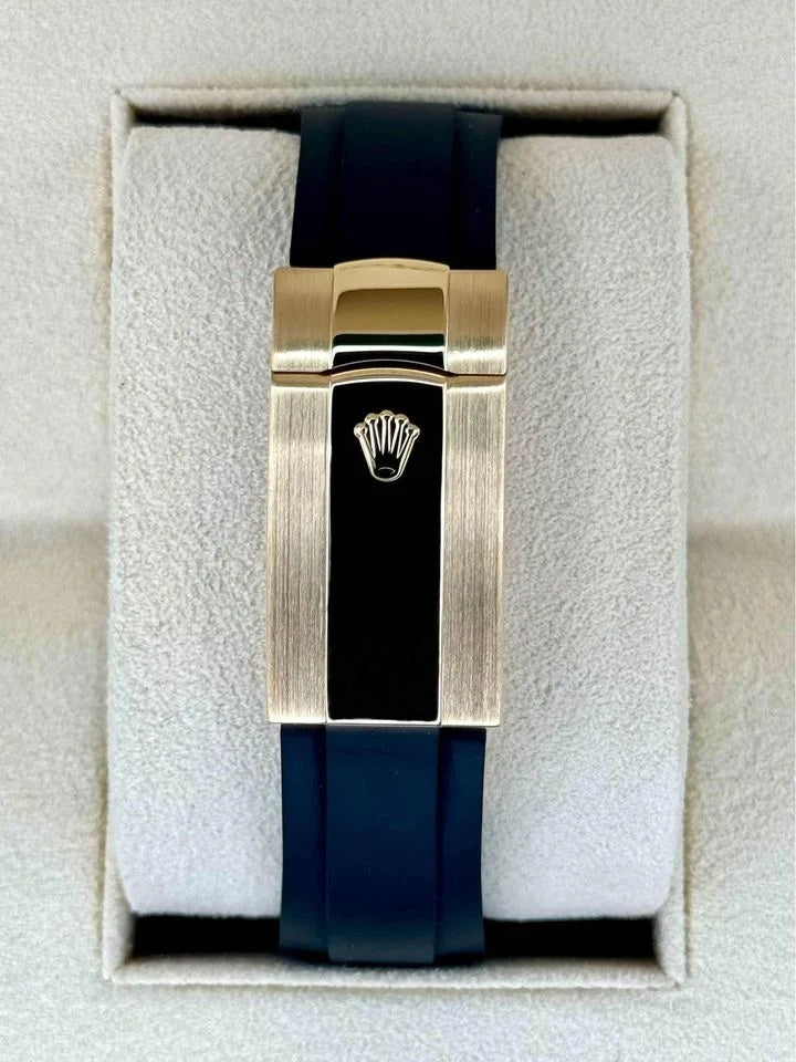 Rolex Sky-Dweller 42mm 336238-0002 Yellow Gold Black Dial Oysterflex - Image 7