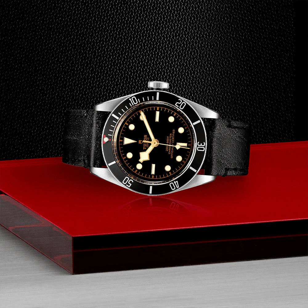 TUDOR Black Bay 41mm Black Dial & Bezel Men's Automatic Strap Watch M79230N-0008 - Image 2