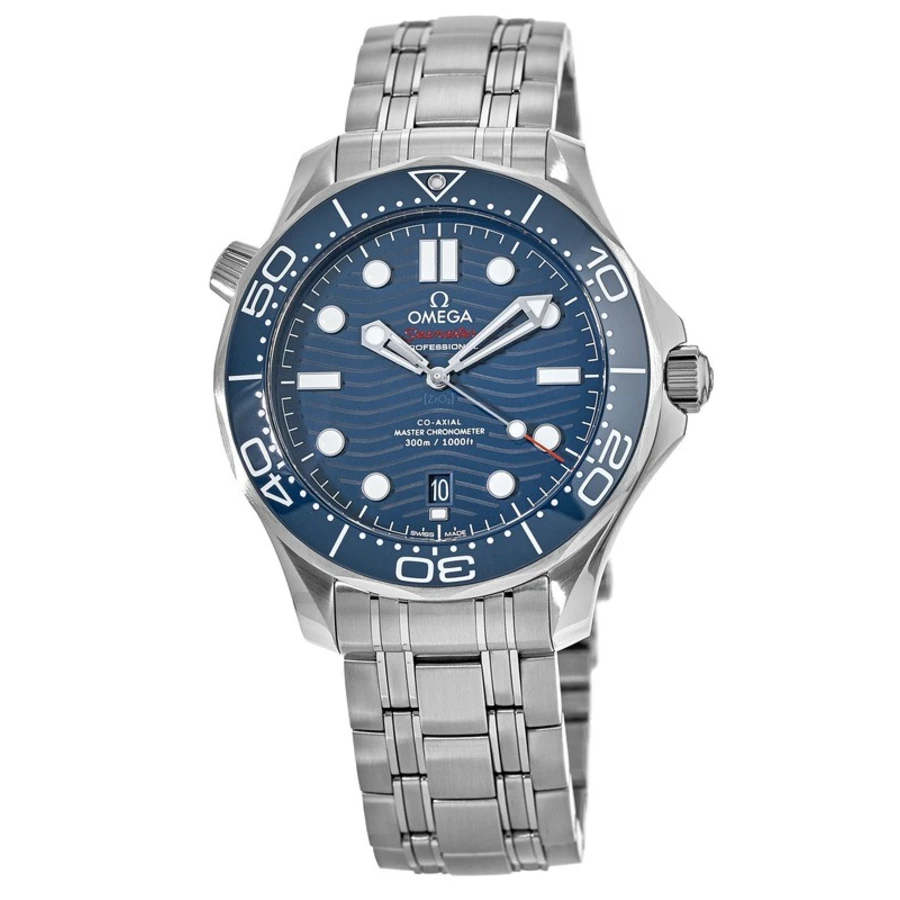 Omega Seamaster Diver 300M 42mm Blue Dial Stainless Steel Bracelet 210.30.42.20.03.001 - Image 8