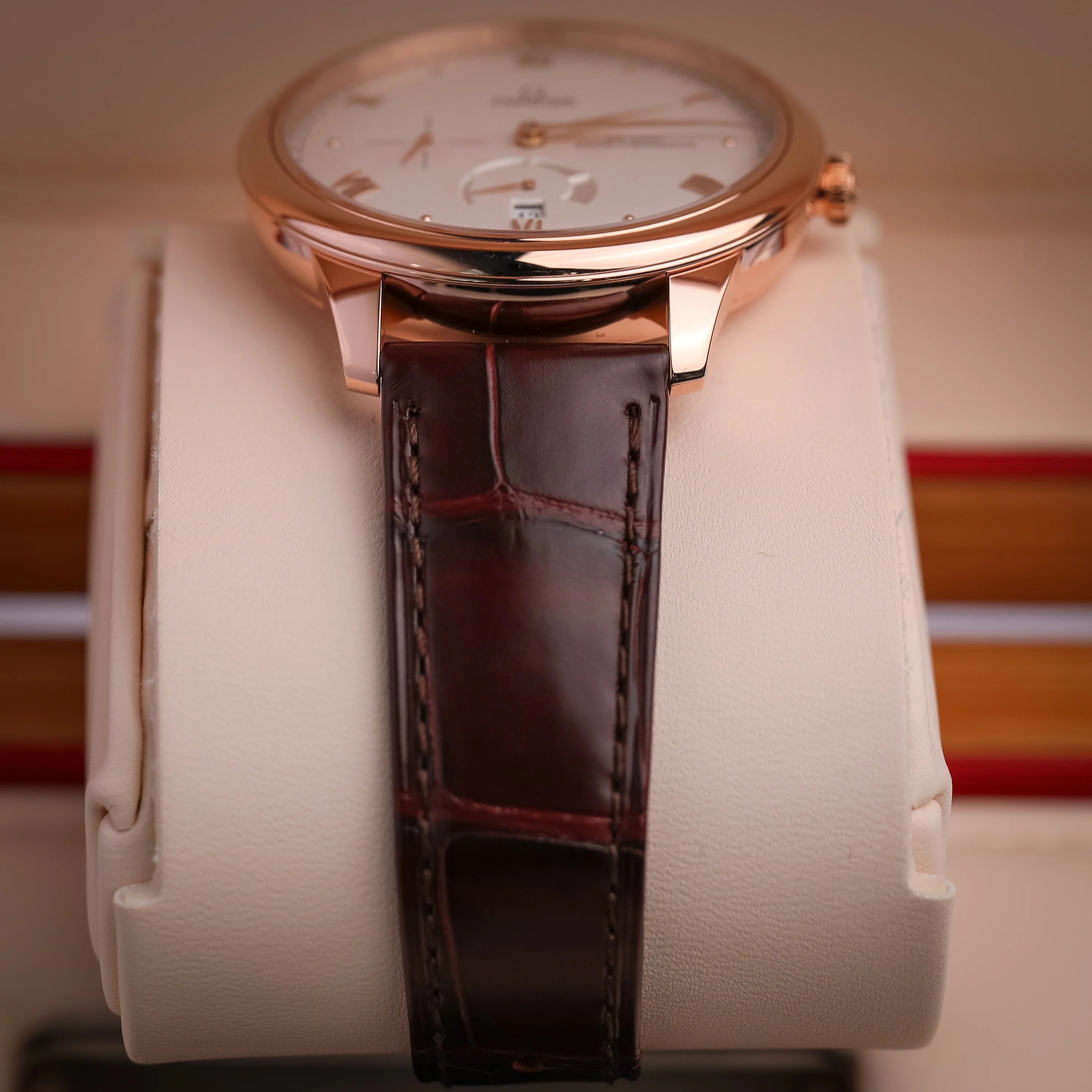 Omega De Ville Prestige 41 mm Silver Dial Sedna�?18k Rose Gold Strap 434.53.41.21.02.001 - Image 5