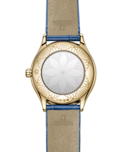 Alternative view of Omega De Ville Mini Trésor 26mm White Dial with Diamonds Moonshine�?18k Rose Gold Strap 428.58.26.60.04.002