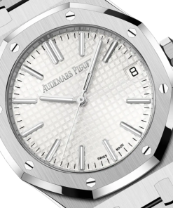 Alternative view of Audemars Piguet ROYAL OAK Silver-Toned Dial 41mm 15510ST.OO.1320ST.03