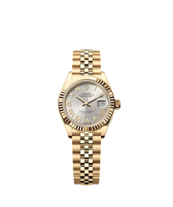 Rolex Lady-Datejust 28mm 279178 Silver Roman Dial