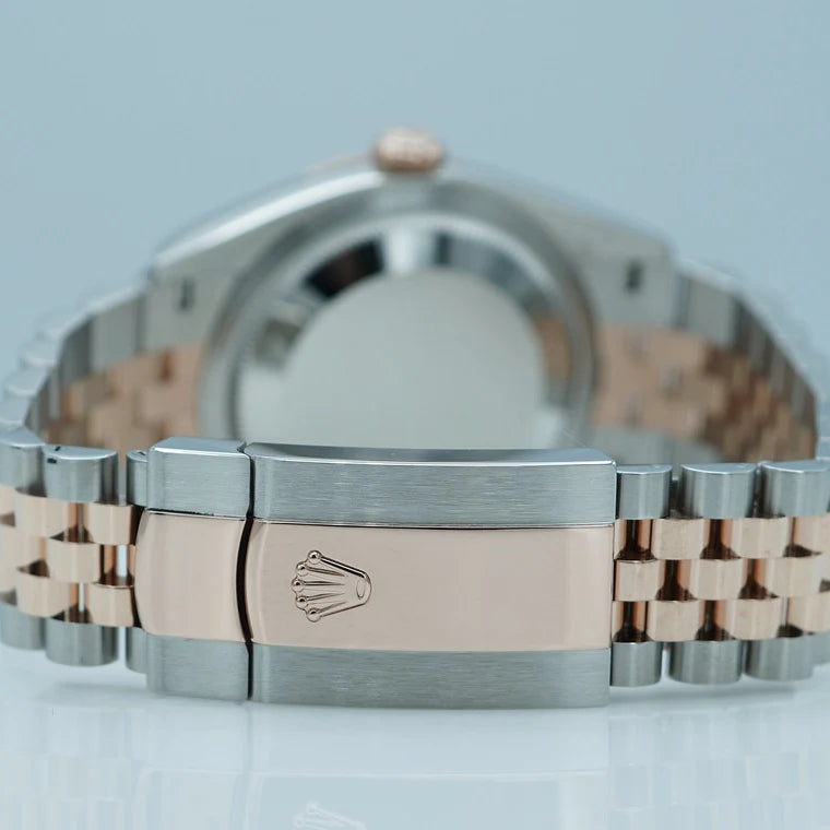 Rolex Datejust 36mm 126231 Slate/Gray Dial Oystersteel and 18K Rose gold Oyster Bracelet - Image 10