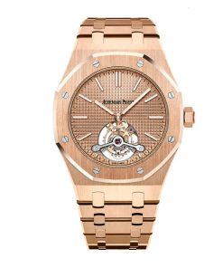 Audemars piguet Royal Oak Selfwinding Rose Gold Tourbillon 41MM Watch