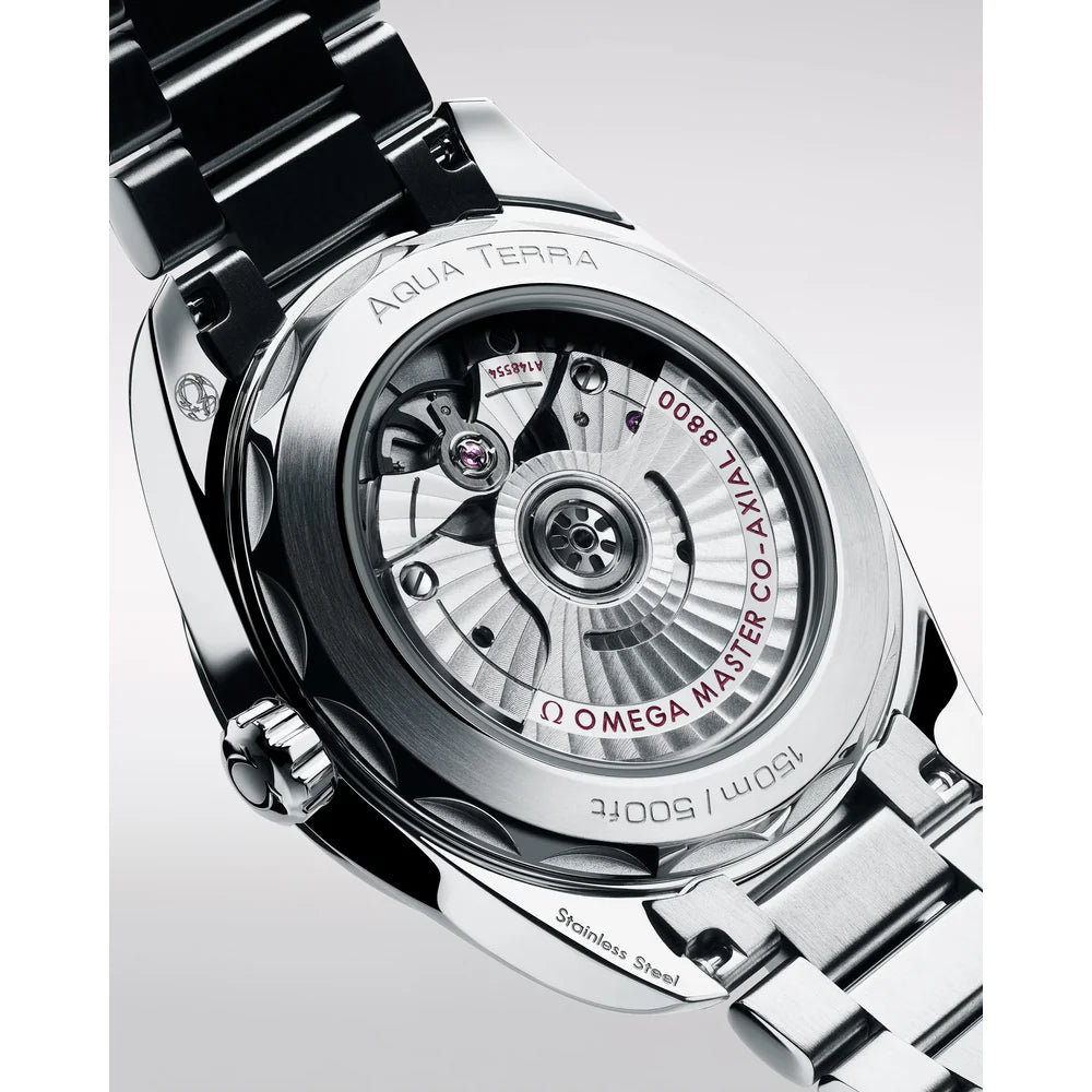 OMEGA Seamaster Aqua Terra 41mm Black Dial Stainless Steel Bracelet 220.10.38.20.01.004 - Image 6