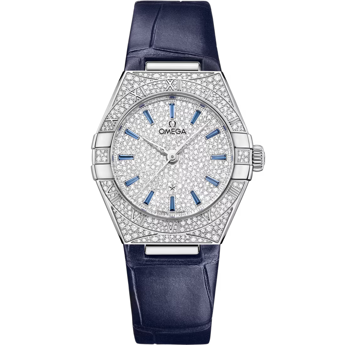 Omega Constellation Ladies' Selection 29mm Canopus Gold�?on leather strap 131.58.29.20.99.003