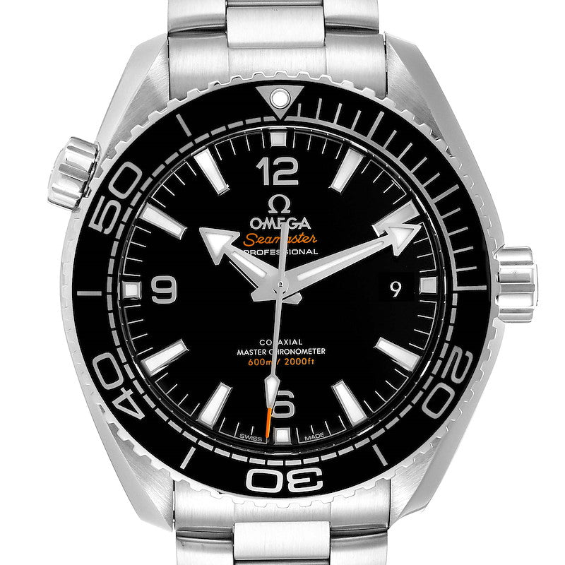 Omega Seamaster Planet Ocean 600M 43.5mm Black Dial Stainless Steel Bracelet 215.30.44.21.01.001 - Image 3