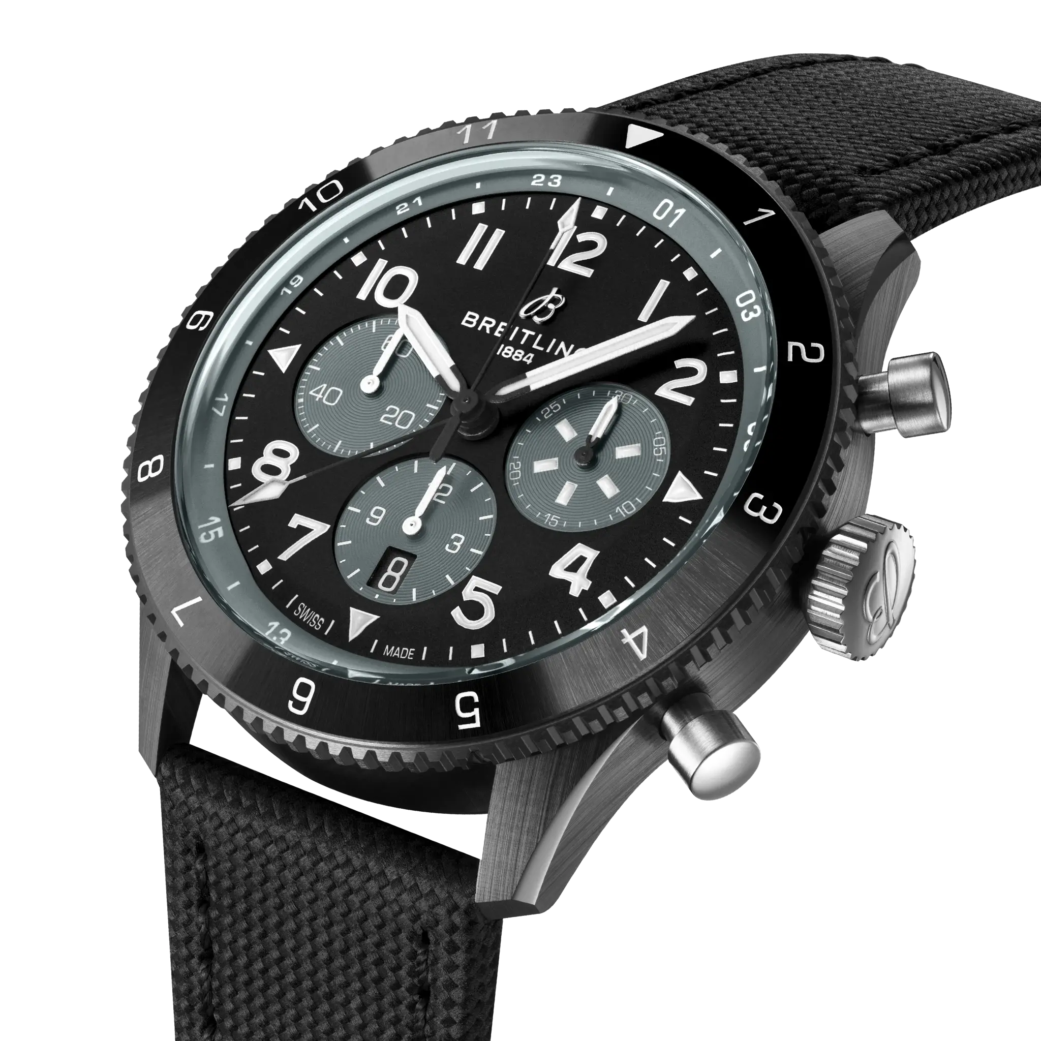 Breitling Classic AVI Super AVI B04 Chronograph GMT 46 Mosquito Night Fighter SB04451A1B1X1 - Image 2