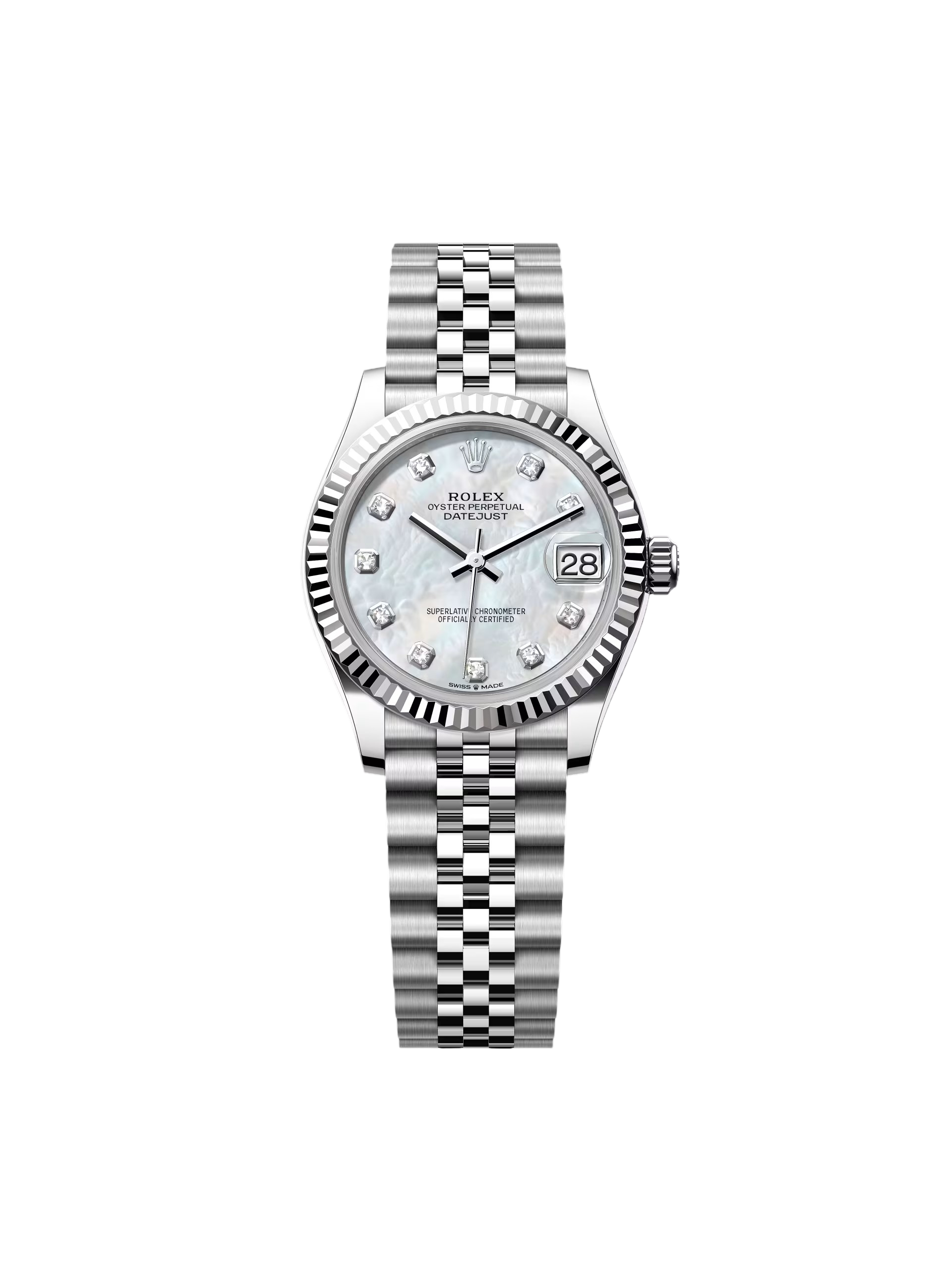Rolex Datejust m278274-0005/0006 31mm Mother-of-Pearl 31mm Dial Oyster Watch - Image 4