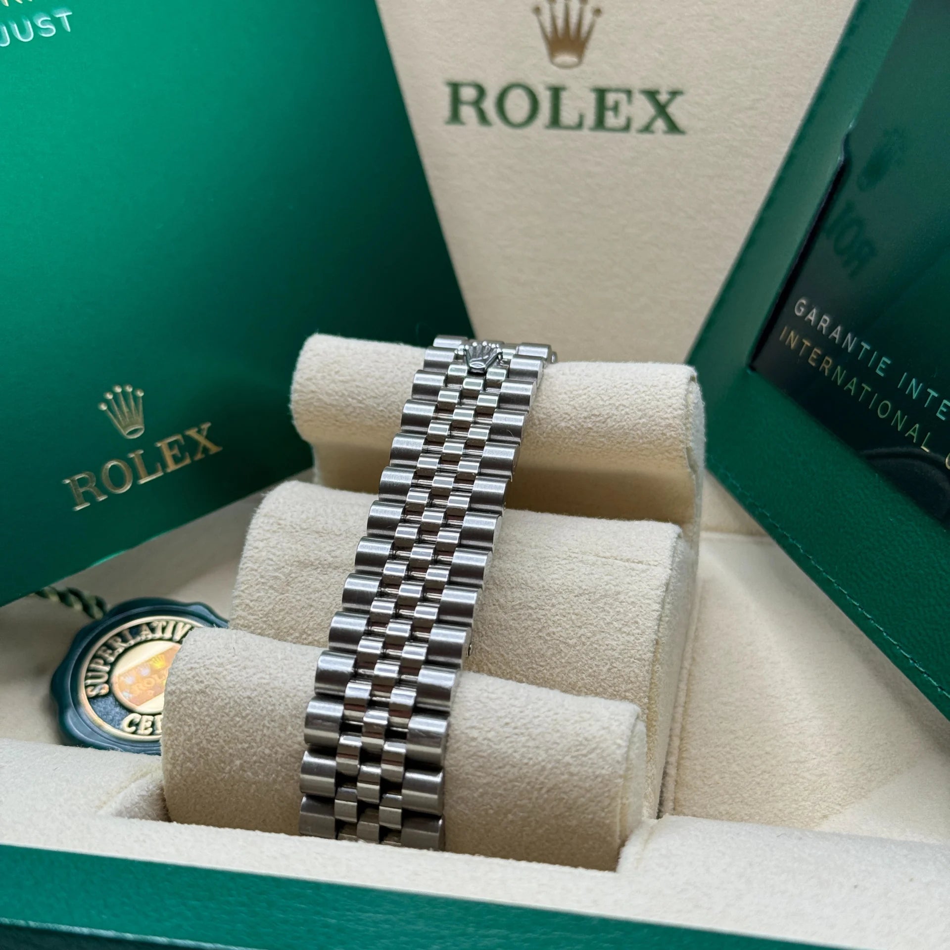 Rolex Datejust m278274-0033/0034 Bright Blue Dial 31mm Fluted Bezel Oyster Bracelet - Image 10