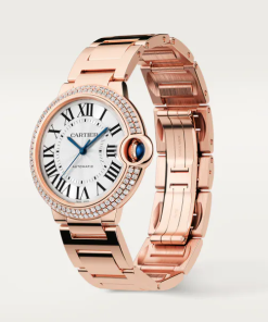 Alternative view of Cartier BALLON BLEU Diamond Rose Gold 36mm-9278