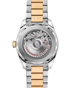 Alternative view of OMEGA Seamaster Aqua Terra 41 mm Red Dial Stainless Steel and Sedna�?18k Yellow Gold Bracelet 220.20.38.20.10.002