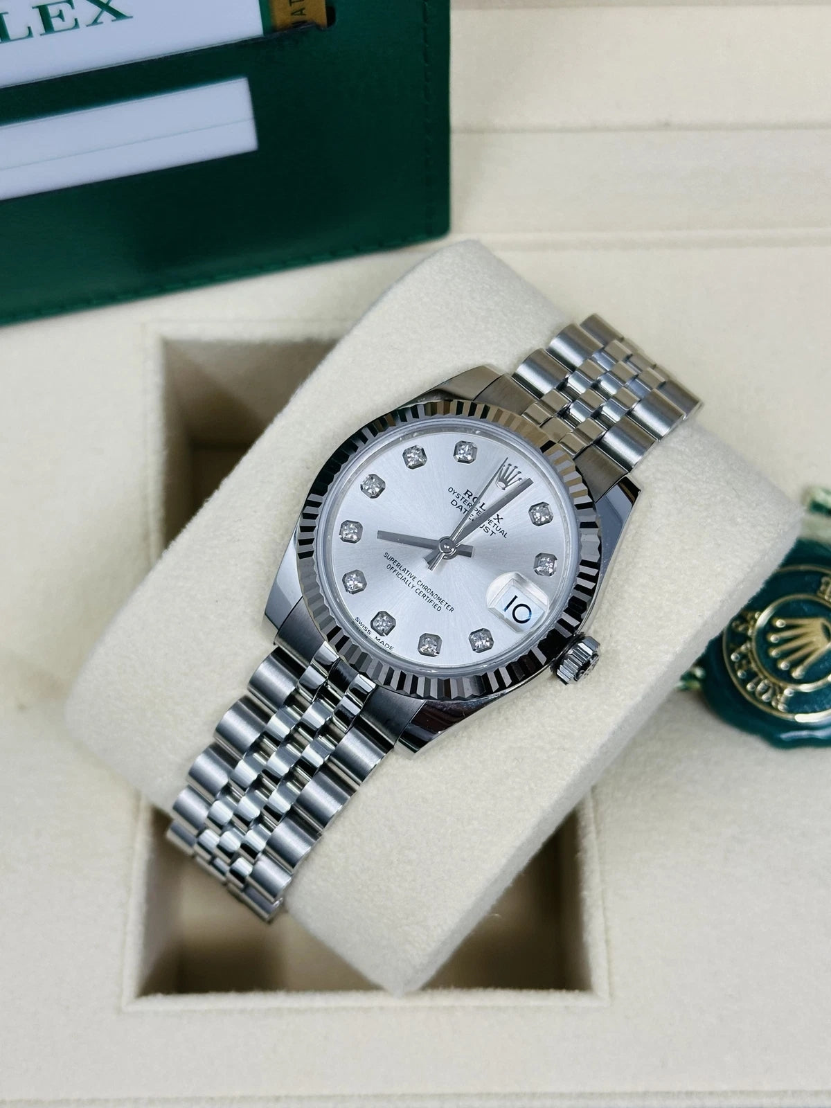 Rolex Datejust m278274-0029/0030 Silver 31mm Dial Oyster Watch - Image 7