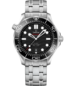 Omega Seamaster Diver 300M 42mm Black Dial Stainless Steel Bracelet 210.30.42.20.01.001