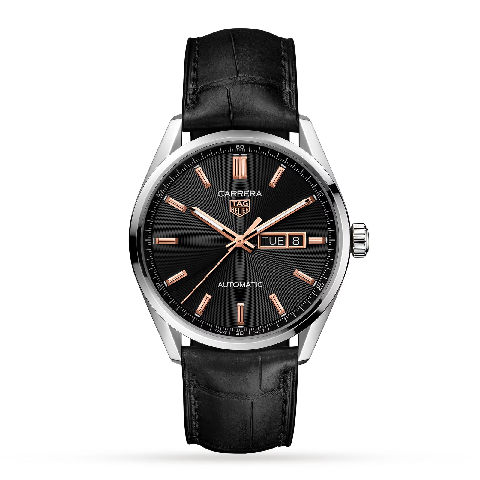 TAG Heuer Carrera Day-Date Automatic Mens 41mm Watch WBN2013.FC6503