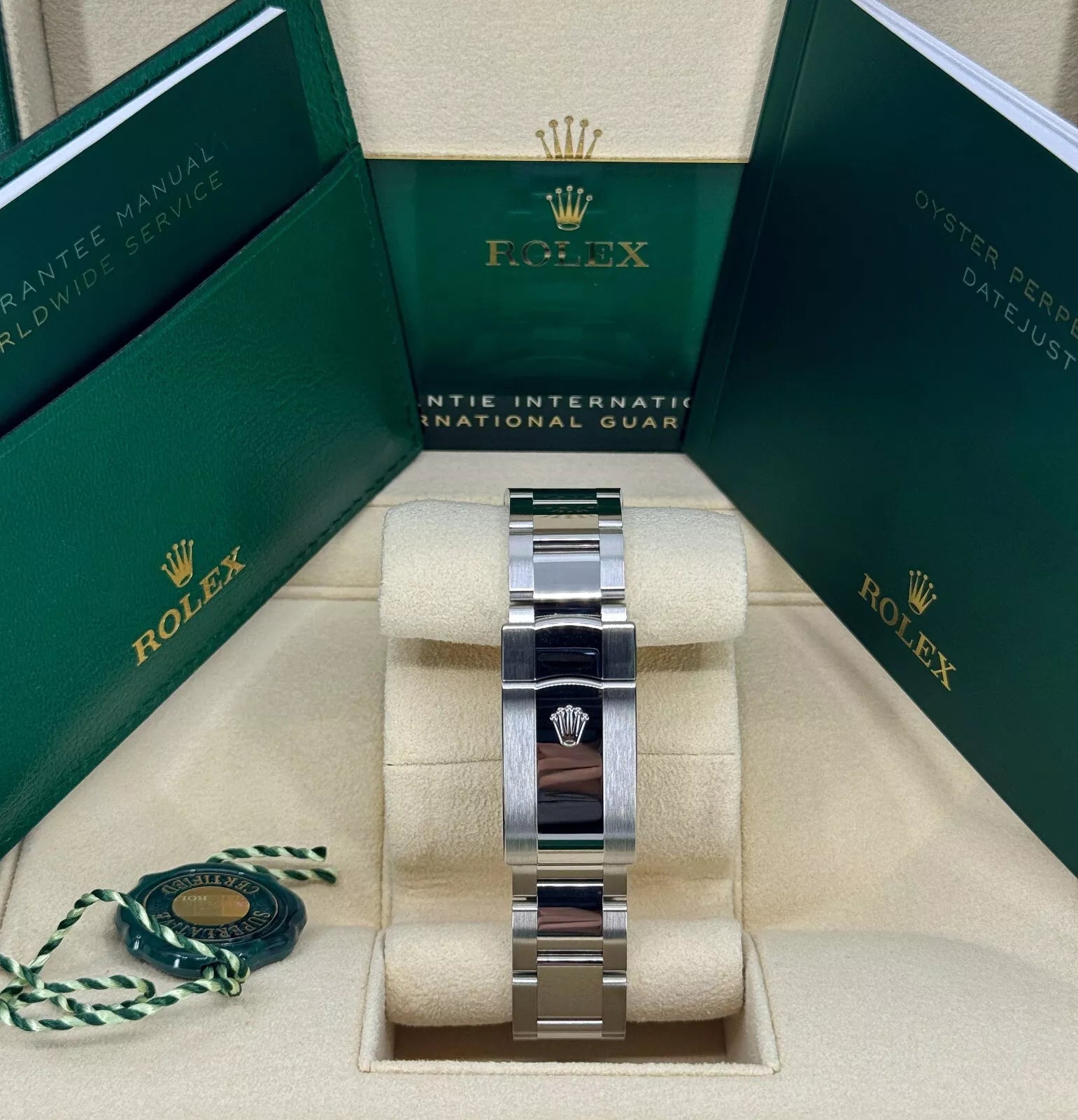 Rolex Datejust 41mm 126300 Slate Roman Oyster Stainless Steel Watch - Image 9