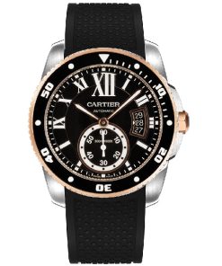 Cartier Calibre Rose Gold Mix Black 42mm
