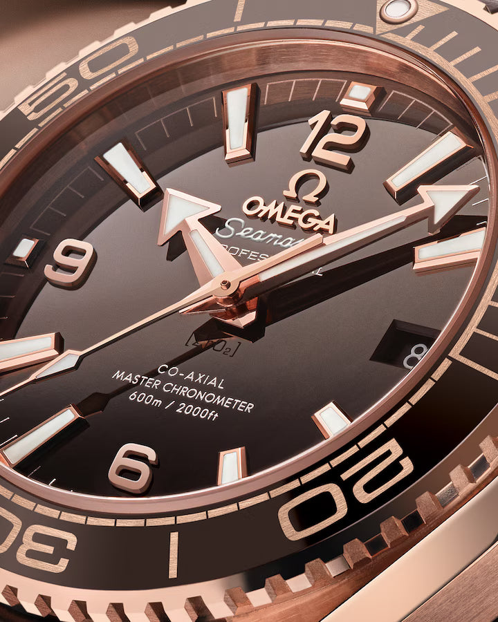 Omega Seamaster Planet Ocean 600M 39.5mm Brown Dial Sedna�?18k Rose Gold Strap 215.63.40.20.13.001 - Image 2