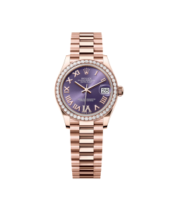 Rolex Datejust m278285RBR-0023 Aubergine Dial 31mm