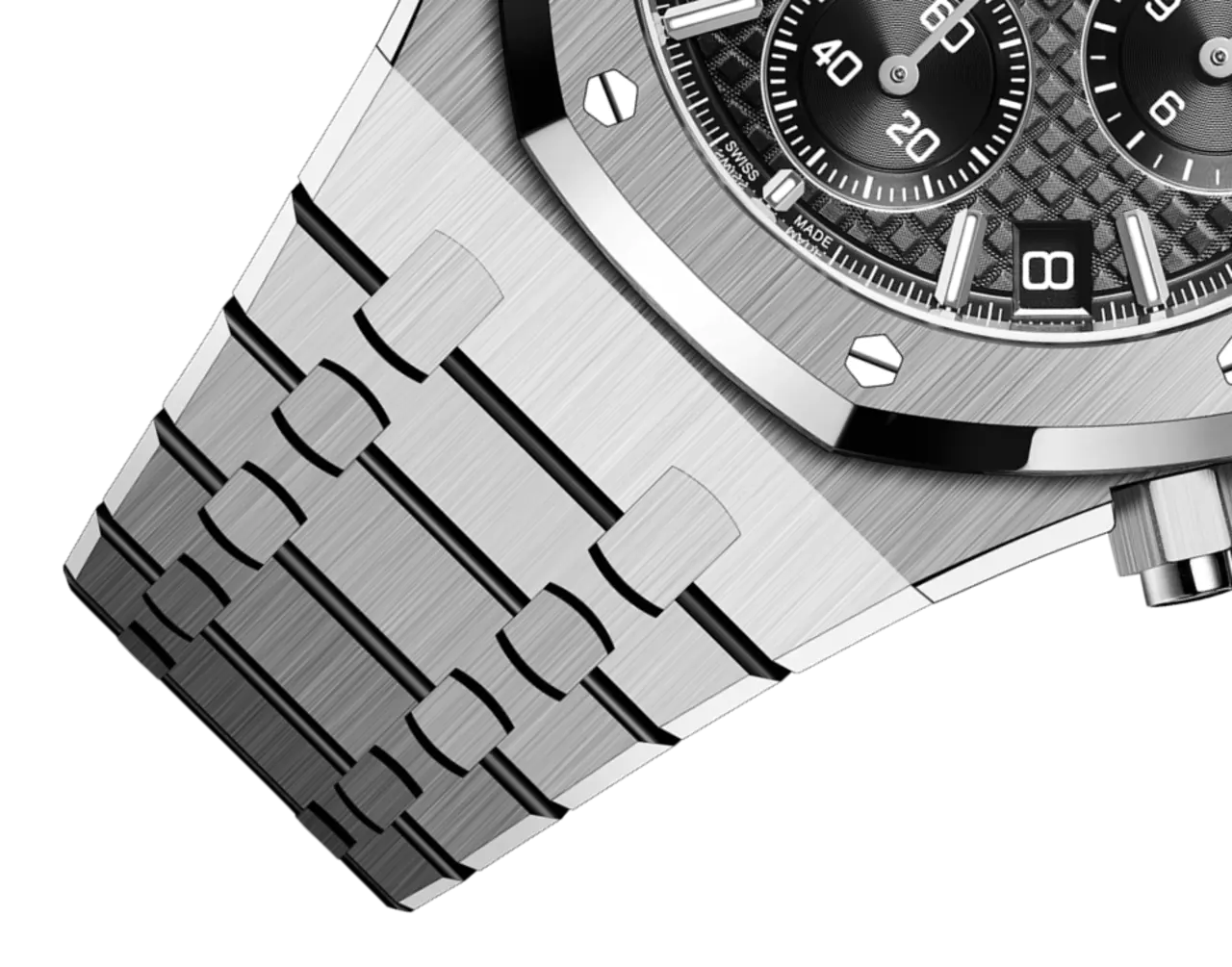 Audemars Piguet ROYAL OAK Black Dial CHRONOGRAPH 41mm - Image 4
