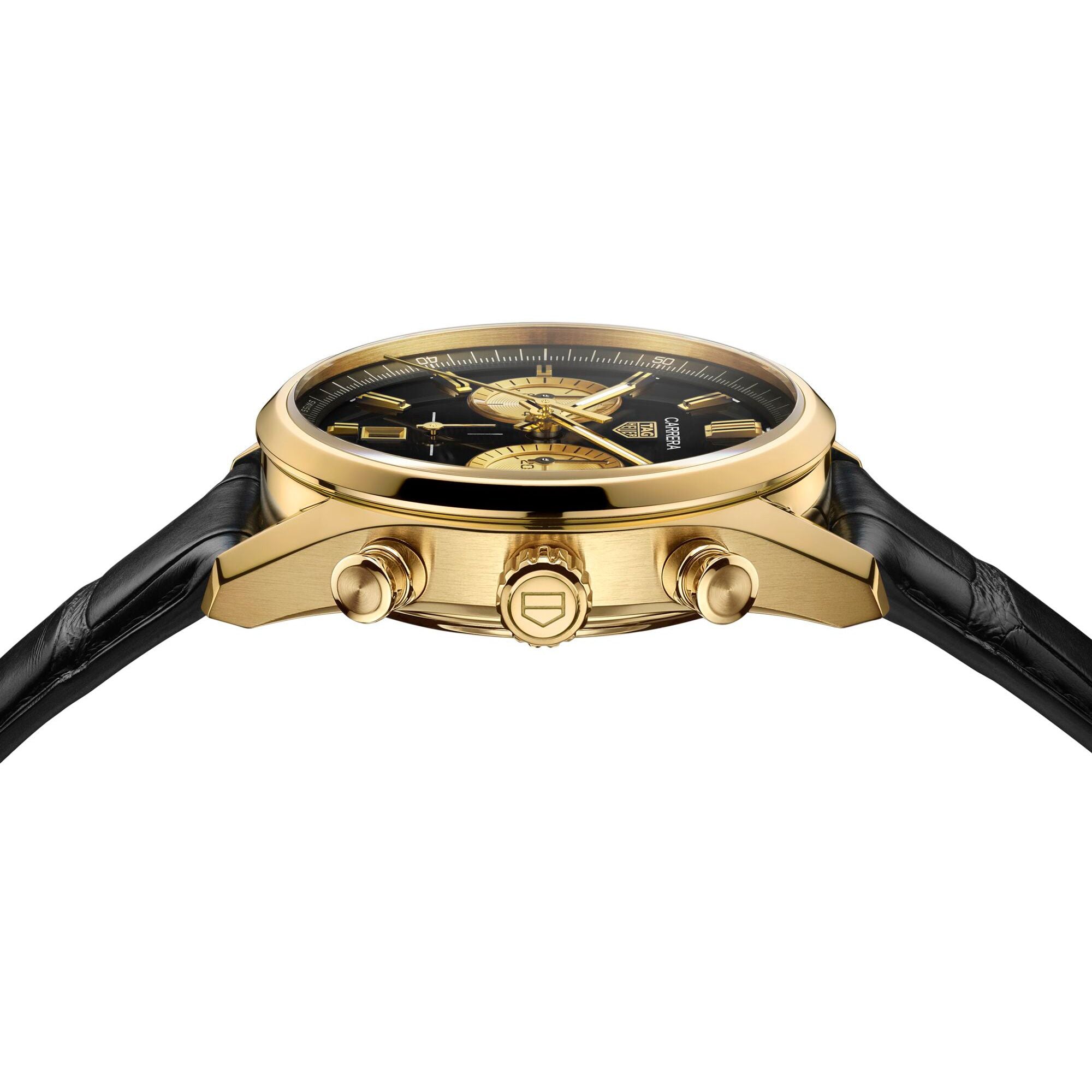 TAG Heuer Carrera Chronograph Automatic, 42 mm, Gold 3N CBN2044.FC8313 - Image 5