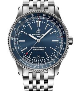 �?024 Hot Sale】Breitling A17329161C1A1 Navitimer Automatic Blue Dial Watch