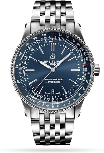 �?024 Hot Sale】Breitling A17329161C1A1 Navitimer Automatic Blue Dial Watch