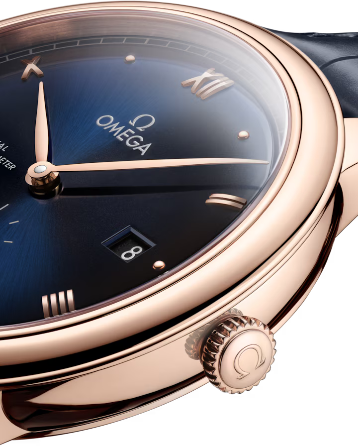 Omega De Ville Prestige 41 mm Blue Dial Sedna�?18k Rose Gold Strap 434.53.41.20.03.001 - Image 3