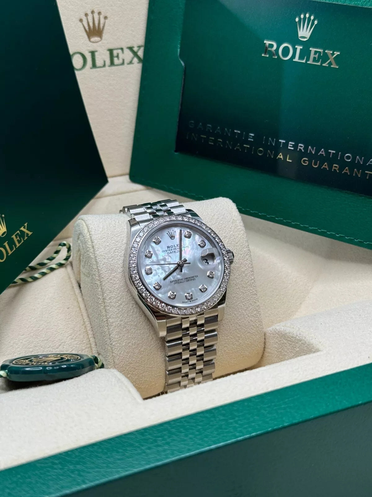 Rolex Datejust m278384RBR-0007/0008 Mother-of-Pearl 31mm Dial Oyster Watch - Image 7