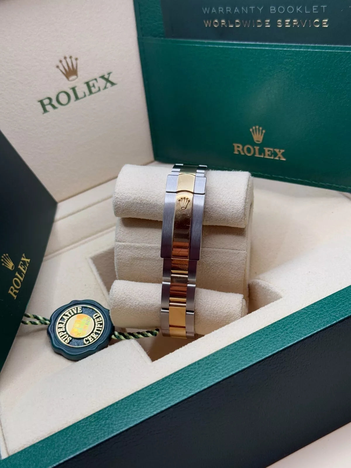 Rolex Lady-Datejust 28mm 279383RBR Mother-of-Pearl Dial Yellow Rolesor Oyster Bracelet - Image 7