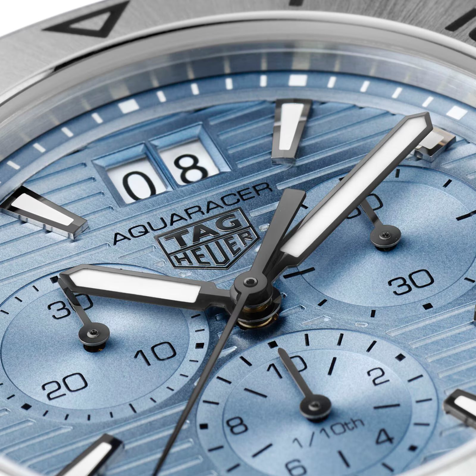 TAG Heuer Aquaracer Chronograph 40mm Mens Watch Blue CBP1112.BA0627 - Image 5