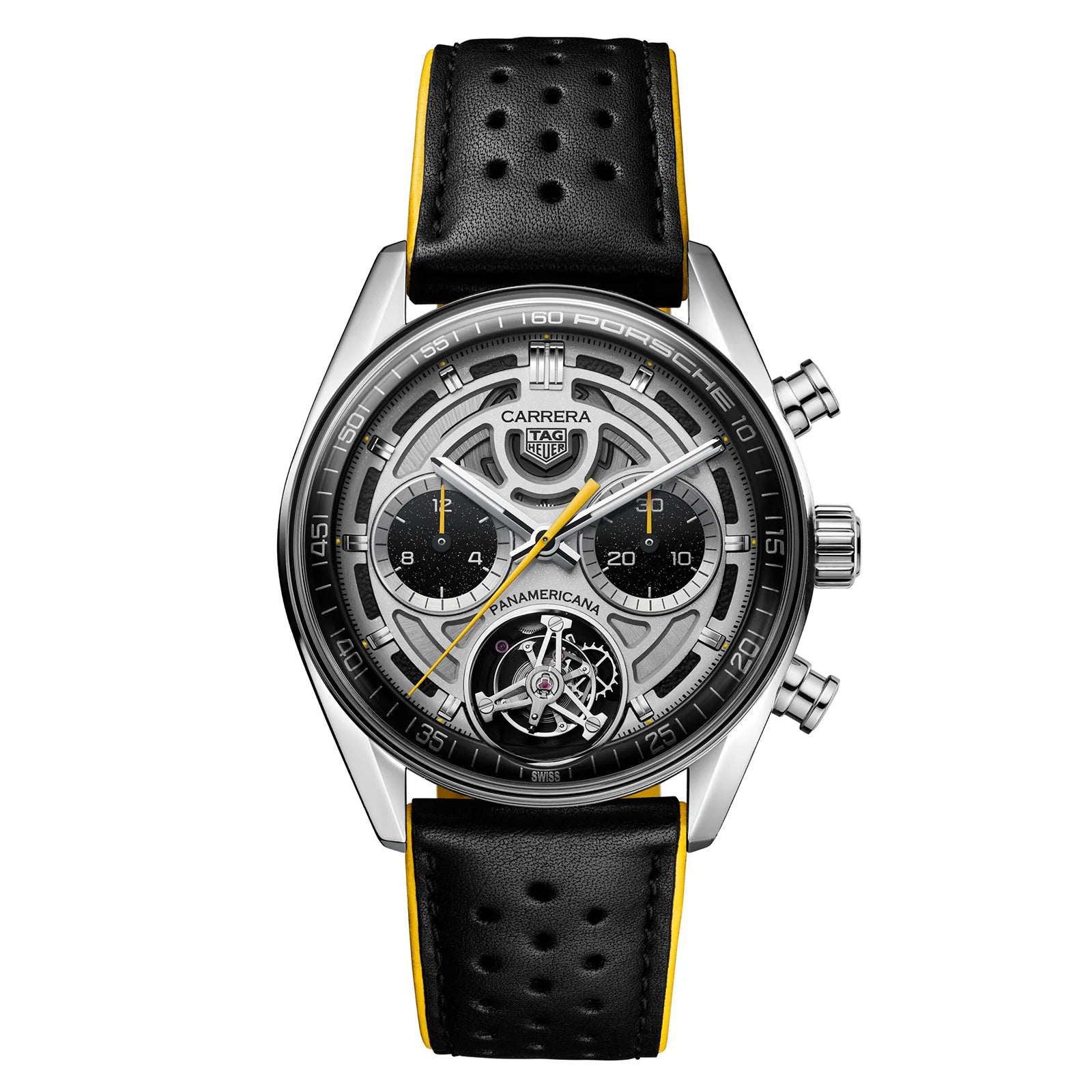 TAG Heuer Carrera Chronograph Tourbillon x Porsche Panamericana Automatic 42mm CBS5012.FC6571