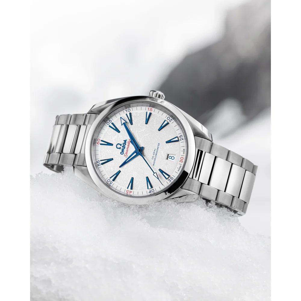 OMEGA Seamaster Aqua Terra 41mm White Dial Stainless Steel Bracelet 522.10.41.21.04.001 - Image 4