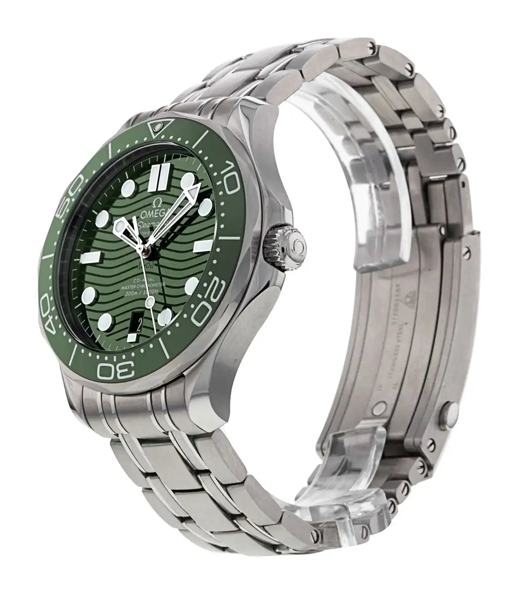 Omega Seamaster Diver 300M 42mm Green Dial Stainless Steel Bracelet 210.30.42.20.10.001 - Image 4