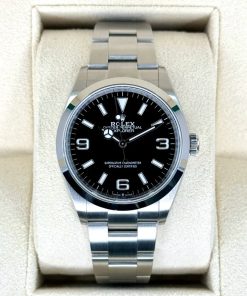 Alternative view of Rolex  Explorer 124270 Black 36mm Men’s Watch