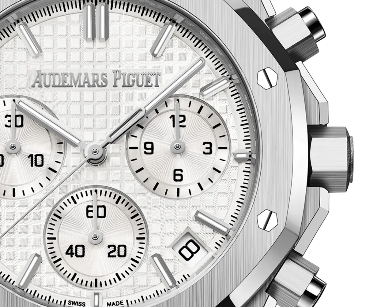 Audemars Piguet ROYAL OAK Silver-Toned Dial CHRONOGRAPH 41mm - Image 2
