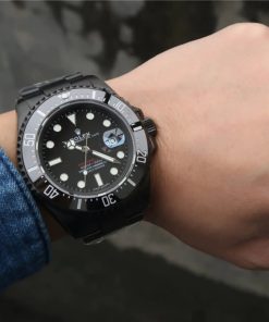 Alternative view of Rolex Sea-Dweller Full Black Multiple Dial Color Options 43mm